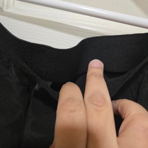 AG Cupro Strapless Midi Dress Black Size Small - Picture 3 of 12